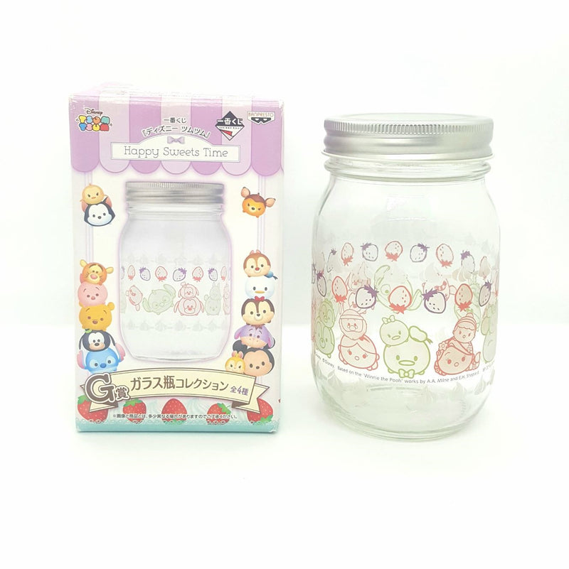 Tsum Tsum Glass Canister  ( Made in Japan )