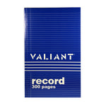 Valiant Record Book (Blue)