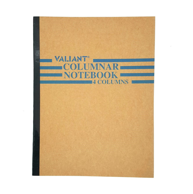 Valiant Columnar Notebook 4 Columns