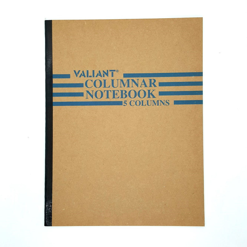 Valiant Columnar Notebook 5 Columns