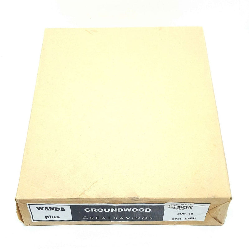 Wanda Groundwood Bond Paper Sub. 18 8.5" x 11" Short 480 Sheets