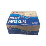 Well's Nickel Paper Clips