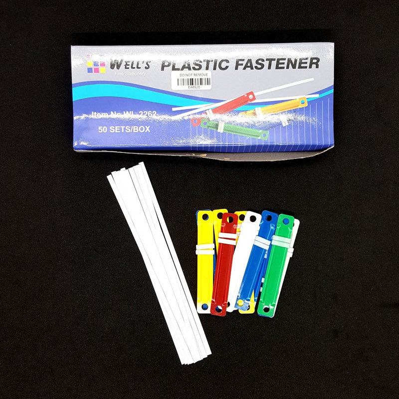 Well's Paper Fastener  50's (Plastic)