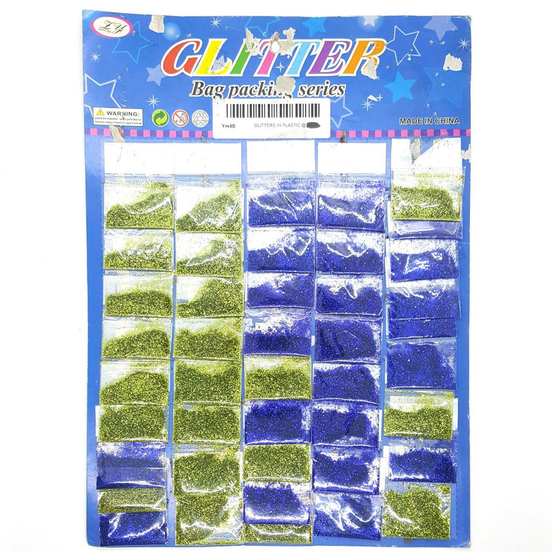 Zhiyuan Glitters in Plastic (Per pack)
