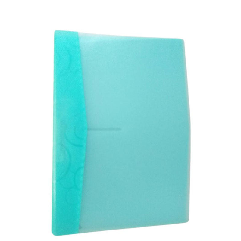 Plastic Folder Short # 2CEB Green