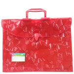 Transparent Colored Long Size Expanded Plastic Envelope with Handle